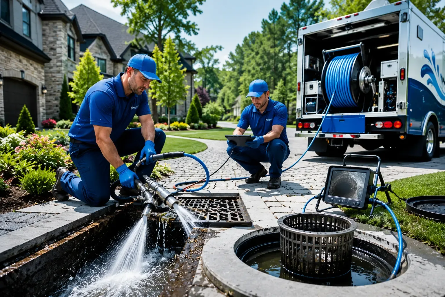 Local outdoor drain cleaning professionals in Mcalester, OK